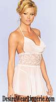 FA-BR7115 Delicate Filigree Stretch Lace Sexy Toga