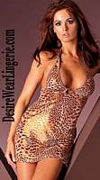 FA-EX401 Wild Topaz Sexy Animal Print Chemise