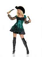 LA-83232 Treasure Pirate Sexy Costume