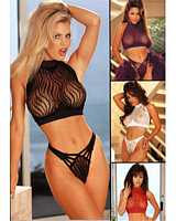 SOH-2366 Feather patterned 2 piece set