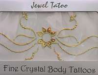 CG120-Gold or Silver Body Tattoo